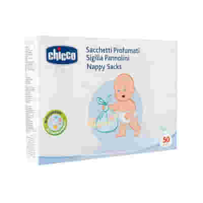 CHICCO SACCHETTI PROFUMATI PANNOLINI 50 PEZZI