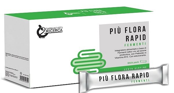 Fpr Piu' Flora Rapid Fermenti 12 Stick