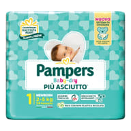 PAMPERS BABY DRY PANNOLINO NEWBORN 24 PEZZI