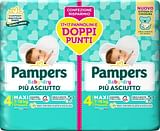 PAMPERS BABY DRY PANNOLINO DUO DOWNCOUNT MAXI 34 PEZZI