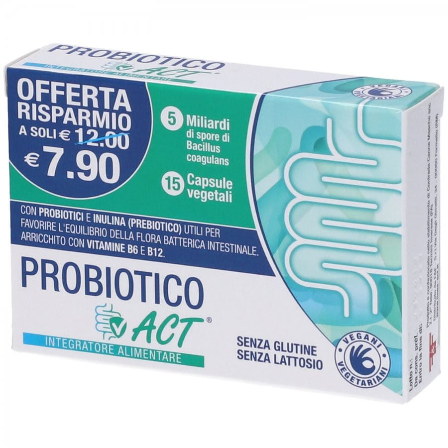 PROBIOTICO ACT 15 CAPSULE VEGETALI