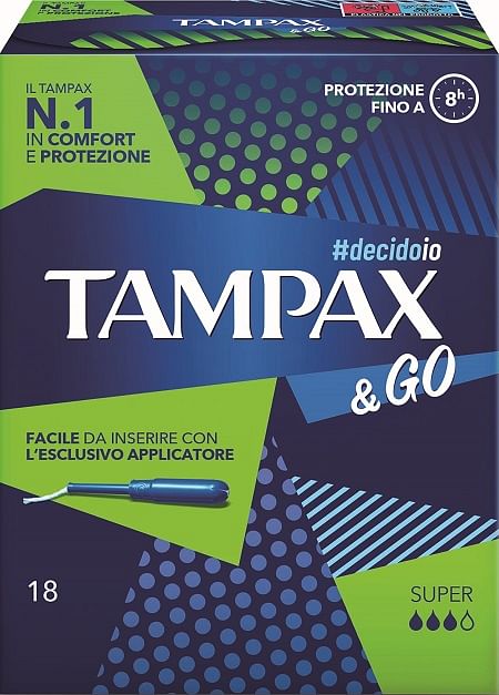 Tampax &Go Super 18 Pezzi