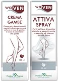 WAVEN CREMA GAMBE 100 ML + ATTIVA SPRAY 50 ML