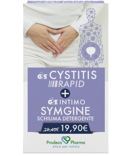 GSE CYSTITIS RAPID 30 COMPRESSE + SYMGINE SCHIUMA 100 ML
