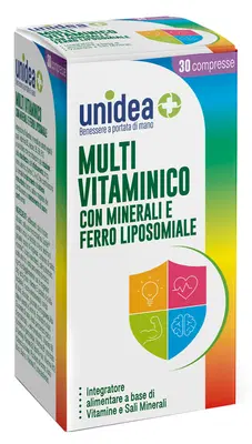 UNIDEA MULTIVITAMINICO 30 COMPRESSE UNIDEA MULTIVITAMINICO 30 COMPRESSE