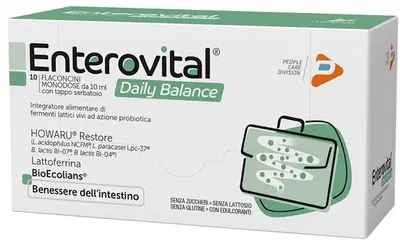 ENTEROVITAL DAILY BALANCE 10 FLACONCINI ENTEROVITAL DAILY BALANCE 10 FLACONCINI
