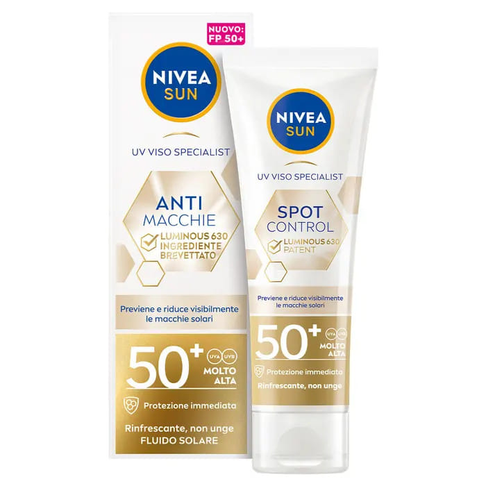 NIVEA SUN CREMA VISO SOLARE LUMINOUS 60 FP50 40 ML