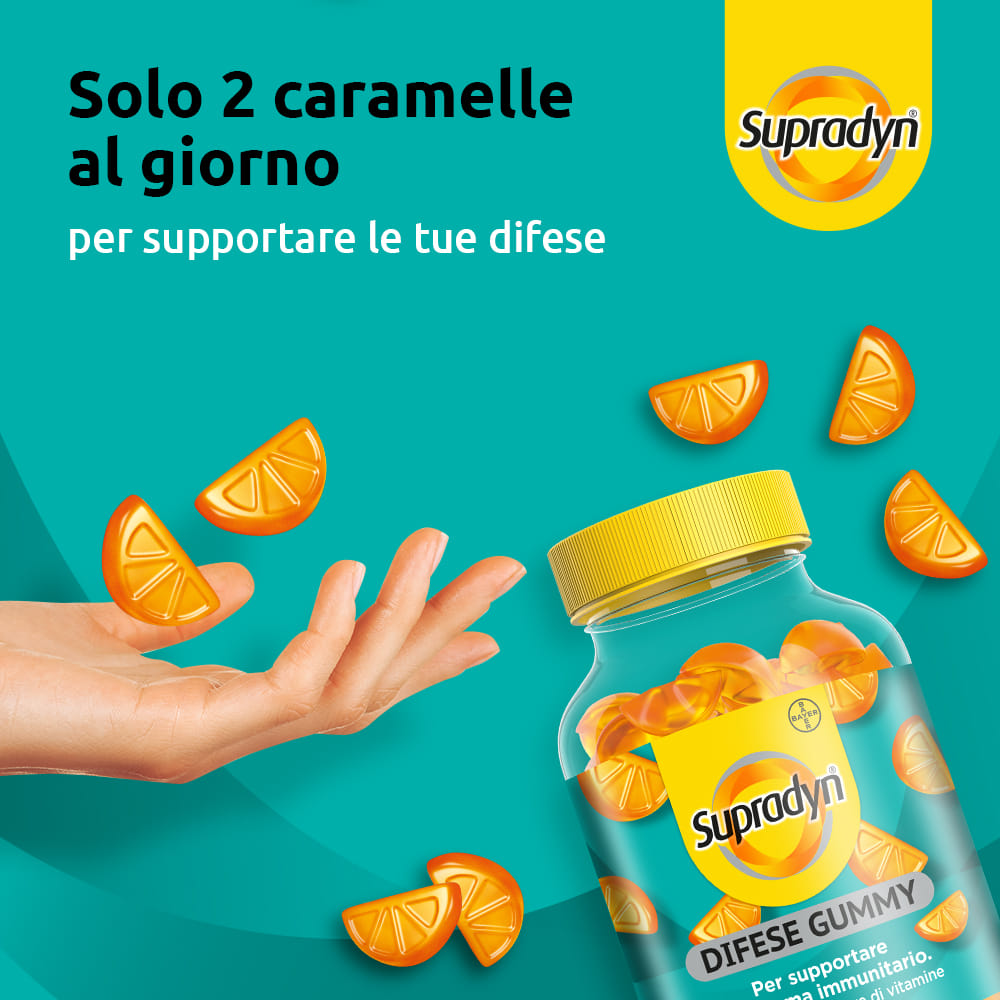 SUPRADYN DIFESE GUMMY 60 CARAMELLE