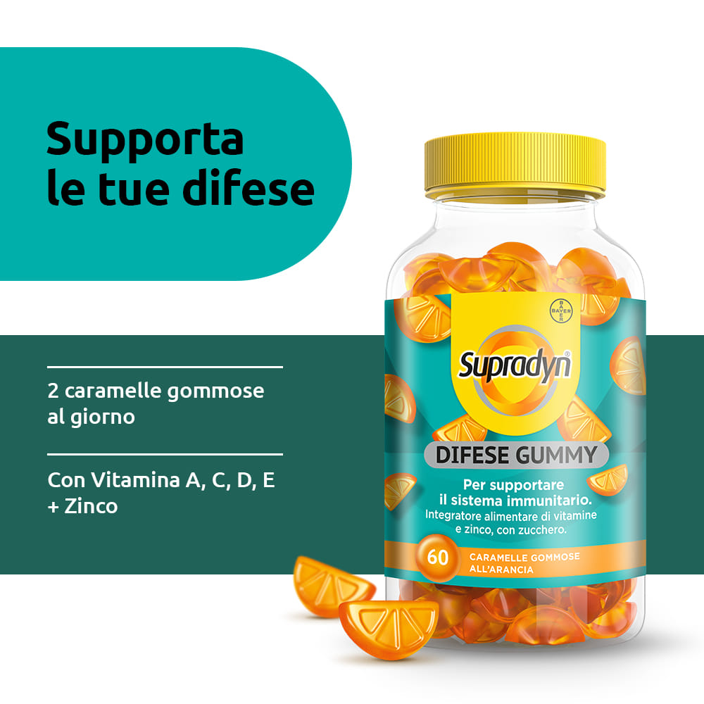 SUPRADYN DIFESE GUMMY 60 CARAMELLE