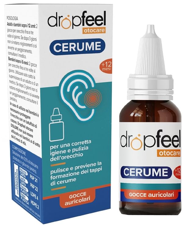 Dropfeel Otocare Cerume Gocce Auricolari 10 Ml