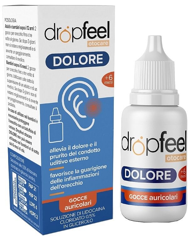 Dropfeel Otocare Dolore Gocce Auricolari 7 Ml