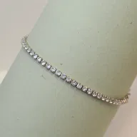 TENNIS BLACK CRYSTAL SILVER