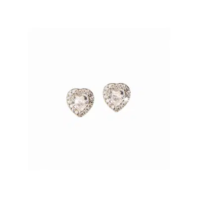 MJ POST 388 ORECCHINO LOBO CUORE BIANCO MJ POST 388 ORECCHINO LOBO CUORE BIANCO