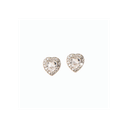 MJ POST 388 ORECCHINO LOBO CUORE BIANCO