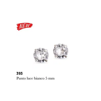 MJ POST 396 ORECCHINO PUNTO LUCE QUADRATO AMBRA 4 MM MJ POST 396 ORECCHINO PUNTO LUCE QUADRATO AMBRA 4 MM