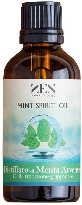 Zen Mint Spirit Oil Distillato Di Menta Arvensis Dalla Tradizione Giapponese 100 Ml