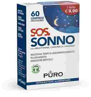 PURO SOS SONNO 60 COMPRESSE OROSOLUBILI