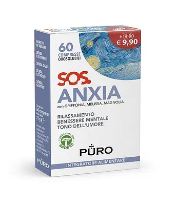 PURO SOS ANXIA 60 COMPRESSE OROSOLUBILI PURO SOS ANXIA 60 COMPRESSE OROSOLUBILI
