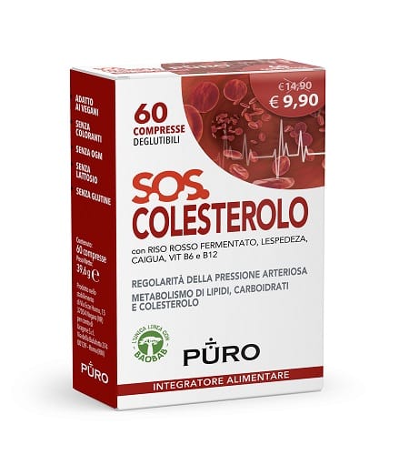 Puro Sos Colesterolo 60 Compresse Deglutibili
