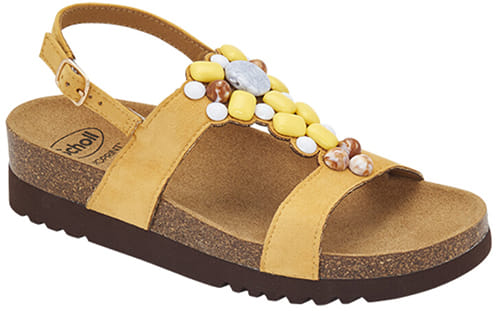 SINTRA SANDAL MICROFIBRE+ACCESSORIES WOMAN YELLOW/MULTI 38 MATERIALE MICROFIBRA+ACCESSORIO FODERA TOMAIA MICROFIBRA SOTTOPIEDE MICROFIBRA SUOLA EVA FITTING F ALTEZZA TACCO 20 COLLE
