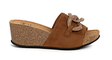RAVELLO HIGH WEDGE LEATHER+CHAIN WOMAN TAUPE 36 MATERIALE PELLE+ACCESSORIO FODERA TOMAIA MICROFIBRA SOTTOPIEDE MICROFIBRA SUOLA EVA FITTING F ALTEZZA TACCO 45 COLLEZIONE SS23