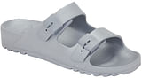 BAHIA METALLIC EVA WOMAN SILVER 36 MATERIALE EVA FINITURA METALIZZATA FODERA TOMAIA SFODERATO SOTTOPIEDE EVA SUOLA EVA FITTING F ALTEZZA TACCO 20 COLLEZIONE SS23