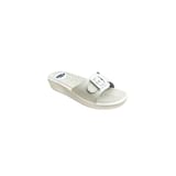 NEW MASSAGE FANTASY PRINTED PVC WOMAN WHITE/AQUA 41 MATERIALE PVC STAMPA FLOREALE FODERA TOMAIA SIMILPELLE SOTTOPIEDE PVC SUOLA PVC FITTING F ALTEZZA TACCO 20 COLLEZIONE SS23