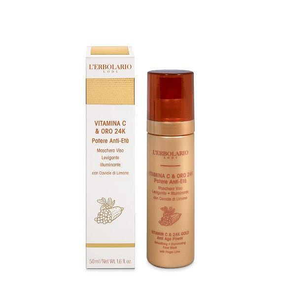 Vitamina C & Oro Maschera Viso 50 Ml