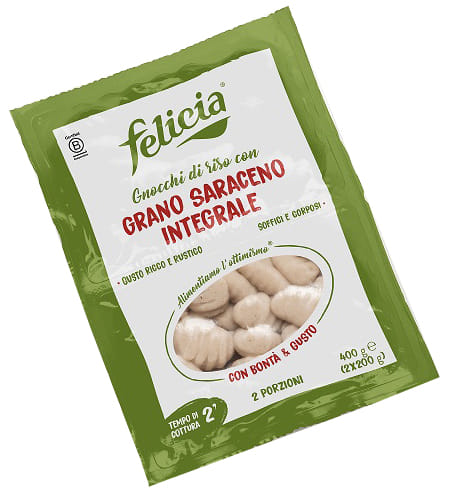 FELICIA GNOCCHI DI RISO CON GRANO SARACENO INTEGRALE 400 G
