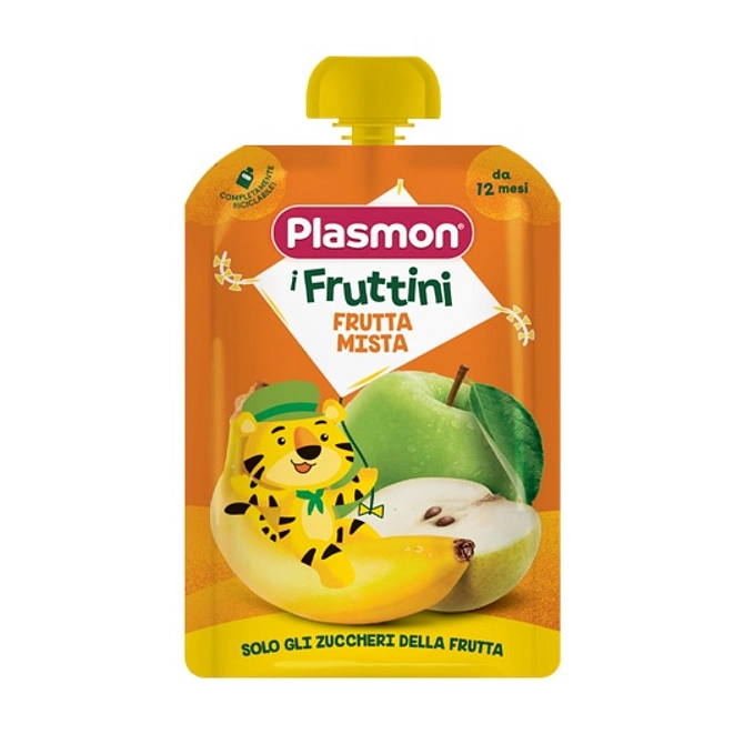 Plasmon I Fruttini Frutta Mista 130 G