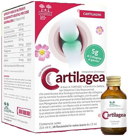 Cartilagea Salugea 18 Flaconcini Da 12 Ml