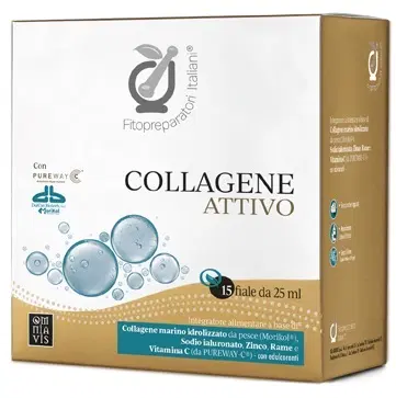 FITOPREPARATORI ITALIANI COLLAGENE 15 FIALE DA 25 ML FITOPREPARATORI ITALIANI COLLAGENE 15 FIALE DA 25 ML