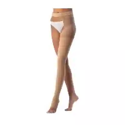 MONOCOLLANT SINISTRO LUNGO COTTON MEDIVEN CLASSE DI COMPRESSIONE 1 PUNTA APERTA 3 Y56210