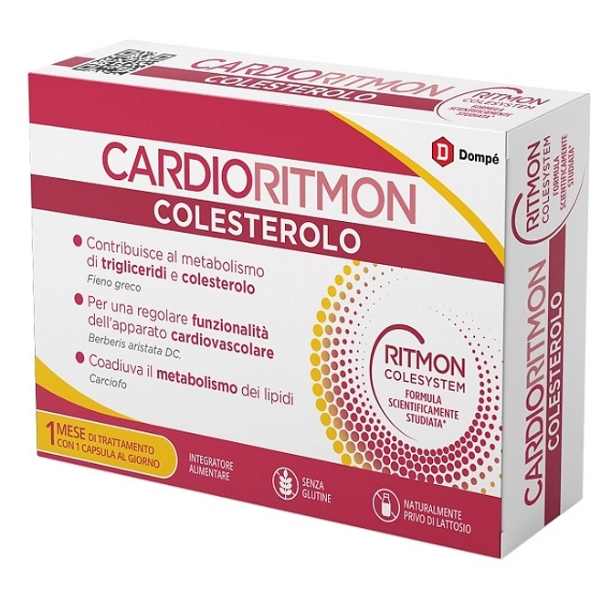 Cardioritmon Colesterolo 30 Capsule