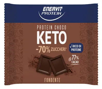 ENERVIT PROTEIN KETO TAVOLETTA CIOCCIOLATO 35 G ENERVIT PROTEIN KETO TAVOLETTA CIOCCIOLATO 35 G
