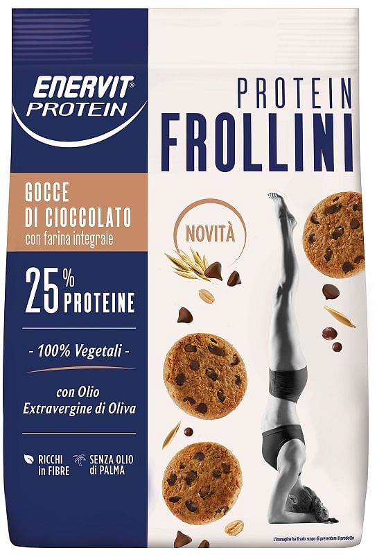 Enervit Protein Frollino Gocce Cioccolato 200 G