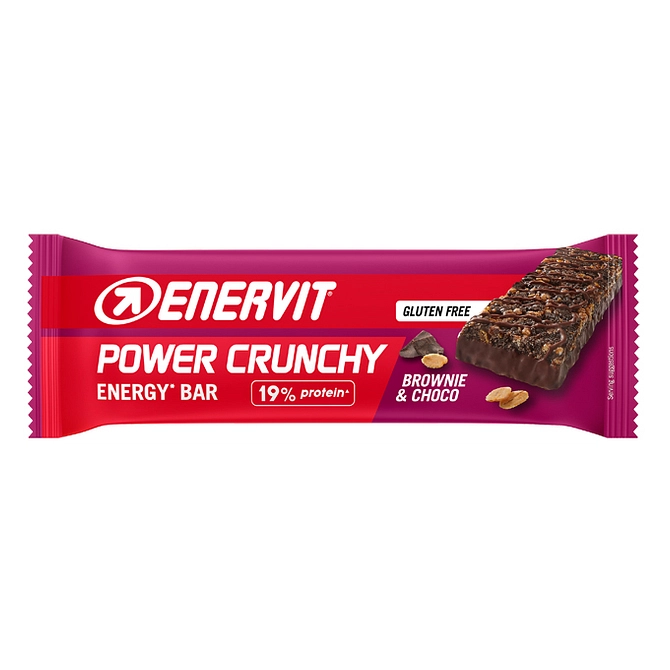 Enervit Sport Power Crunchy Brownie E Choco 40 G