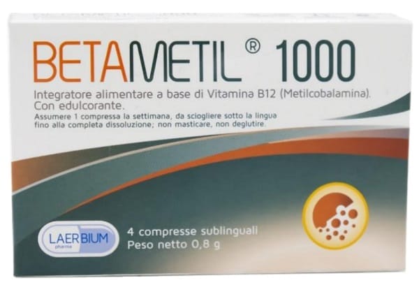 BETAMETIL 1000 4 COMPRESSE SUBLINGUALI