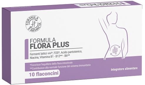 FORMULA FLORA PLUS 10 FLACONCINI DA 10 ML