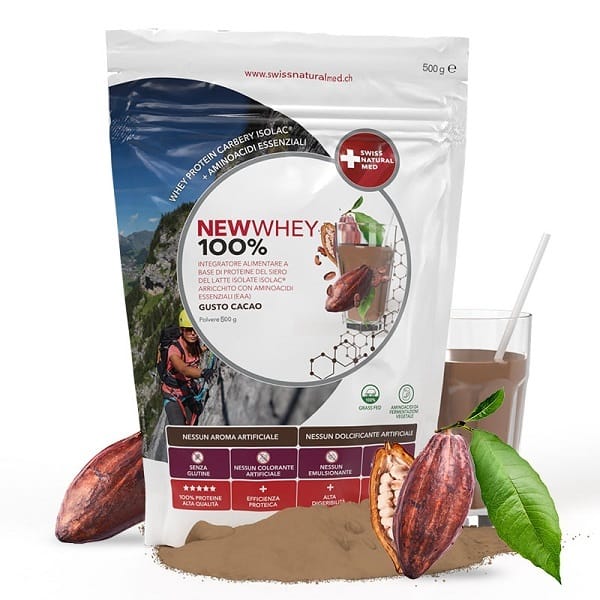 NEW WHEY 100% CACAO 500 G