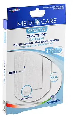 CEROTTO MEDICARE STERILI TNT 10X15 4 PEZZI CEROTTO MEDICARE STERILI TNT 10X15 4 PEZZI