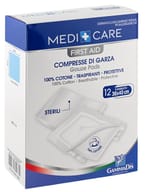 GARZA MEDICARE COTONE 36X40 CM 12 PEZZI