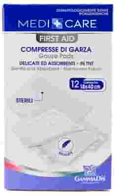 GARZA MEDICARE TNT 18X40 CM 12 PEZZI