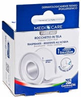 CEROTTO IN ROCCHETTO MEDICARE  TELA BIANCO PLUS 500X2,5 CM