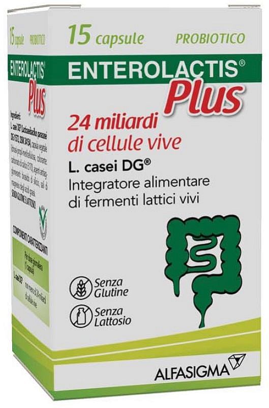 Enterolactis Plus 15 Capsule