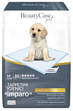 BEAUTYCASE PET TAPPETINI IMPARO 5 ZAMPINE 60X60 CM BUSTA 10 PEZZI