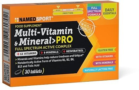 Multi Vitamin&Mineral Pro 30 Compresse