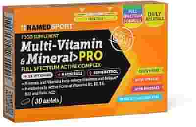 MULTI-VITAMIN&MINERAL PRO 30 COMPRESSE