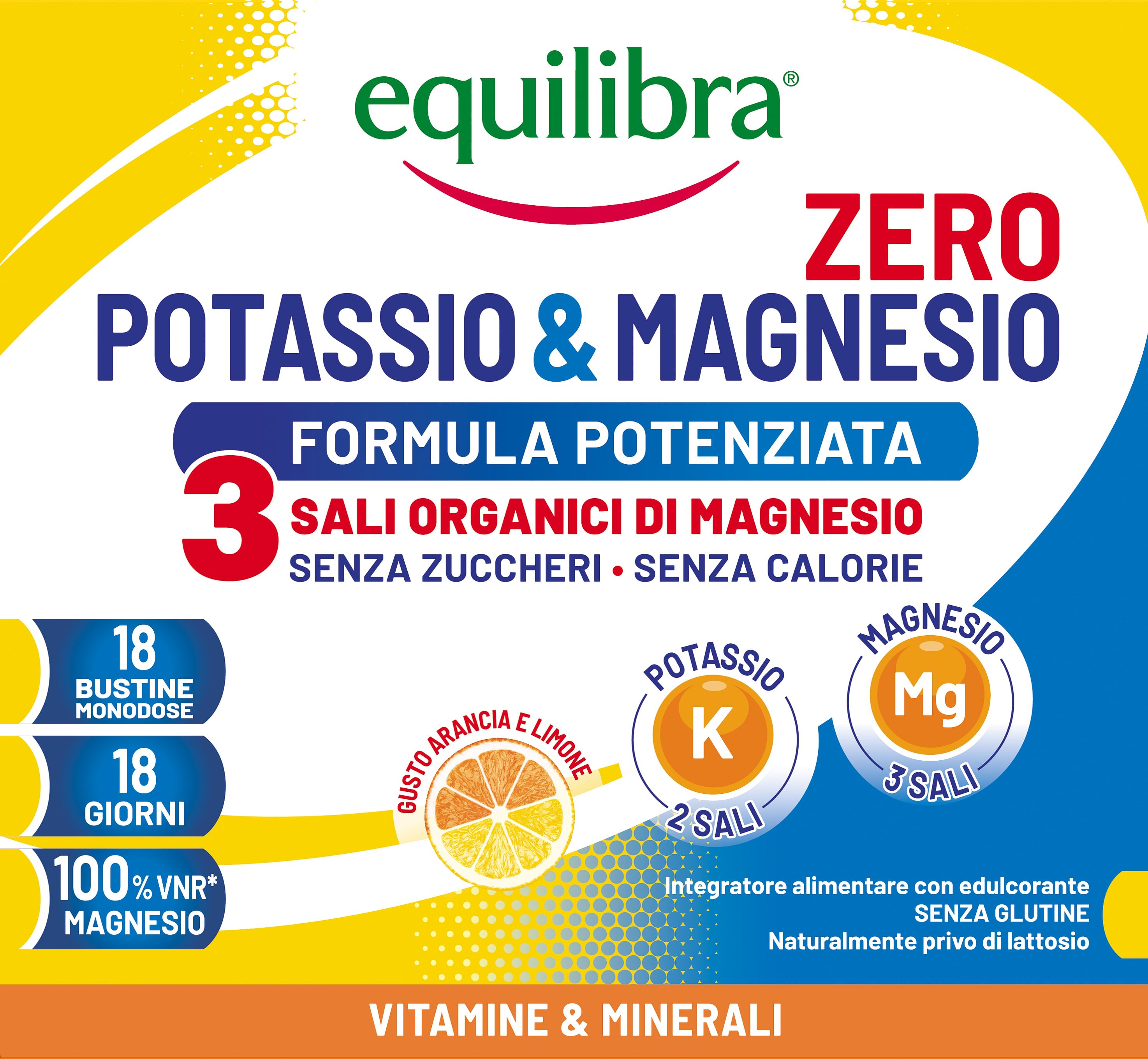 Potassio & Magnesio Zero 3 18 Bustine