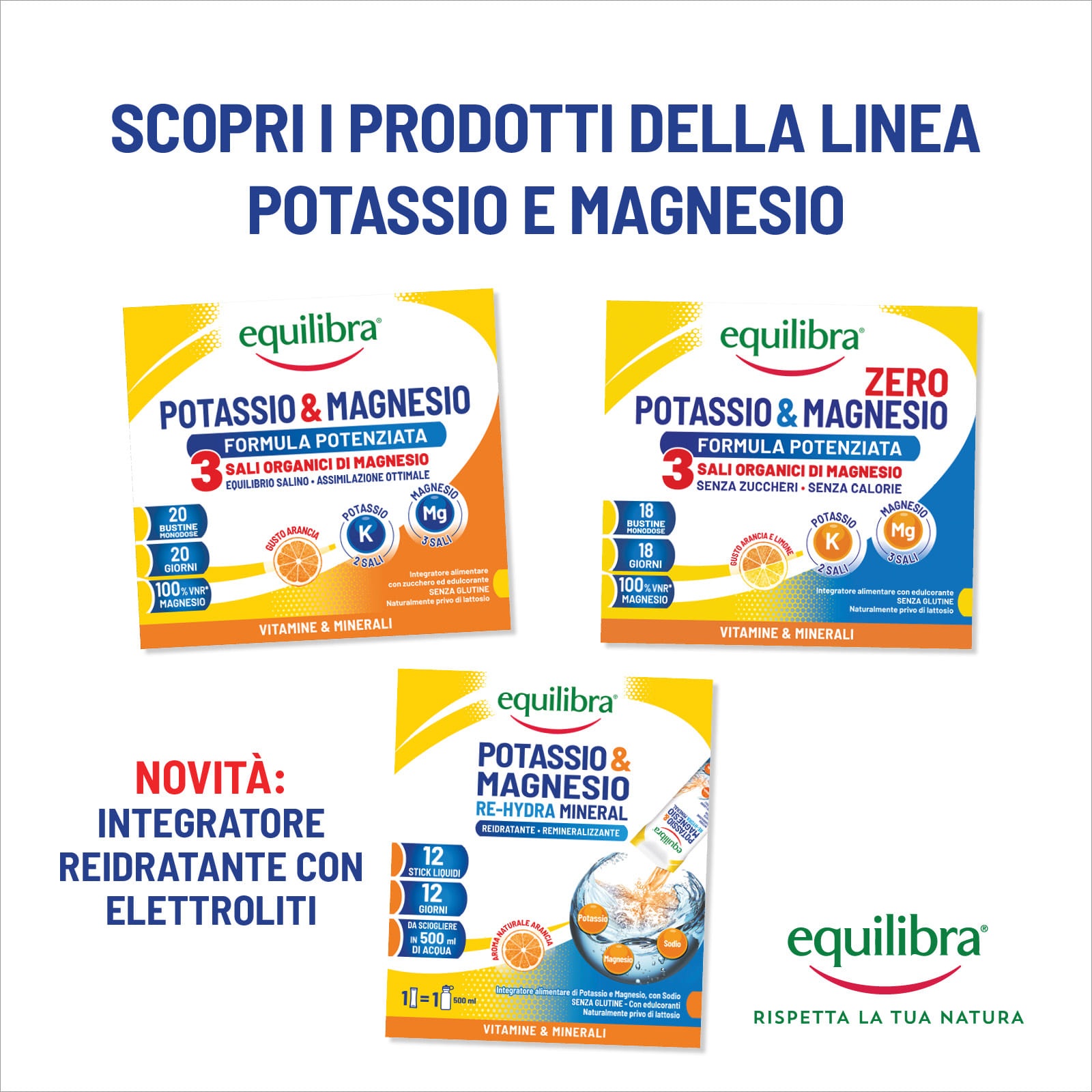 POTASSIO & MAGNESIO ZERO 3 18 BUSTINE